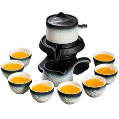 Gradient Glaze Automatic Tea Set